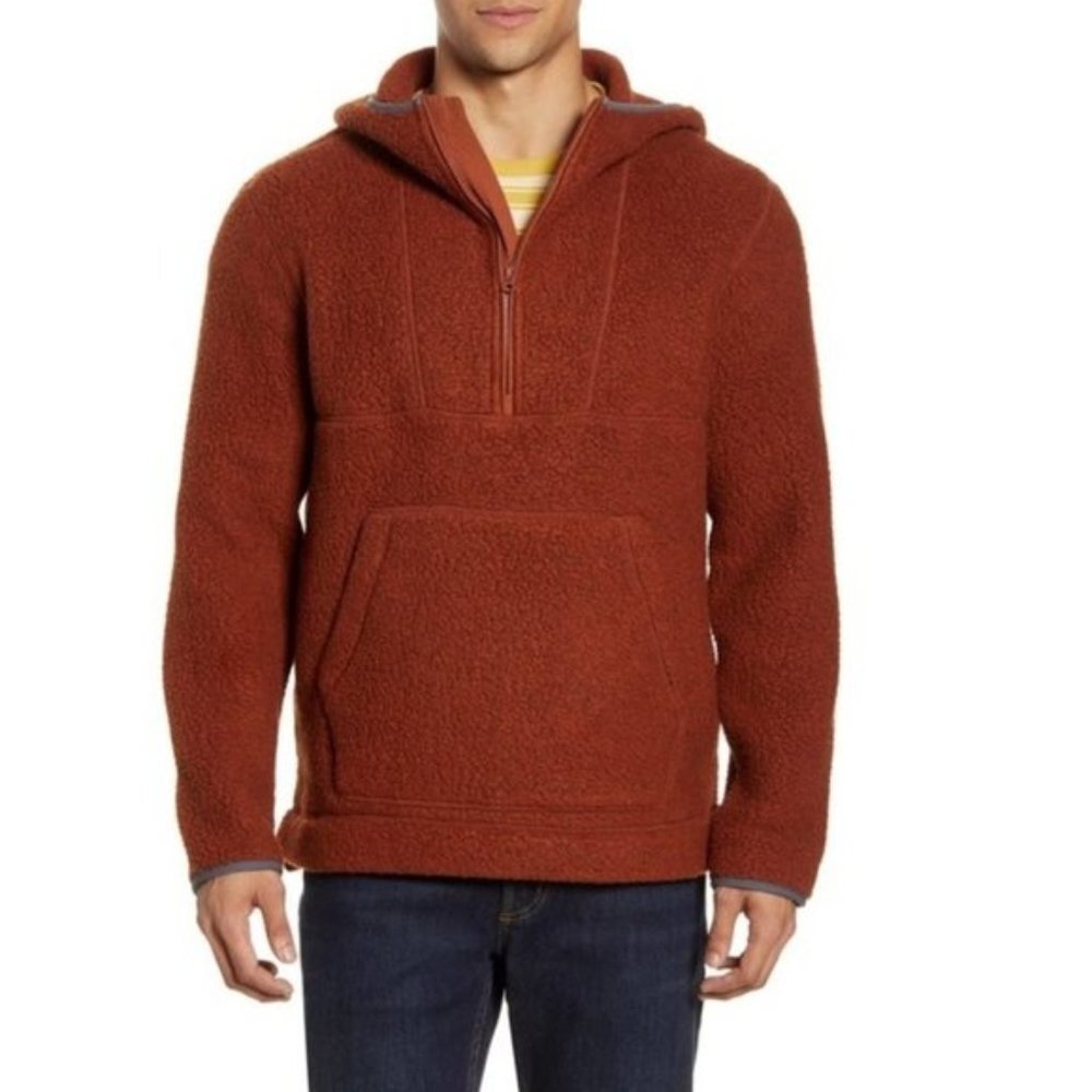 Madewell Polartec Quarter Zip Hoodie
